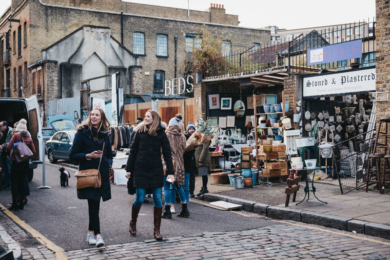 Discover London - Half day tours - Columbia Road Flower Market